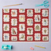 Design der Alice im Wunderland 5 Seidenpapier (Basteln)