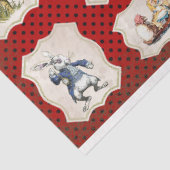 Design der Alice im Wunderland 5 Seidenpapier (Ausschnitt)