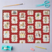 Design der Alice im Wunderland 6 Seidenpapier (Basteln)