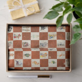 Design der Alice im Wunderland 8 Seidenpapier (Geschenk)