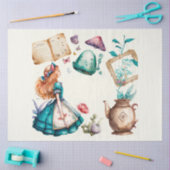 Design der Alice Tea Party Series 9 Seidenpapier (Basteln)