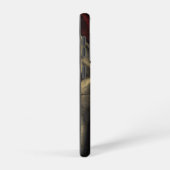 Design der amerikanischen Flag Waving Fabric Samsung Galaxy Hülle (Rechte Seite)