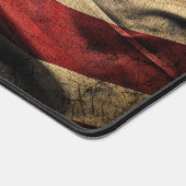 Design der amerikanischen Flag Waving Fabric Schreibtischunterlage (Ecke)