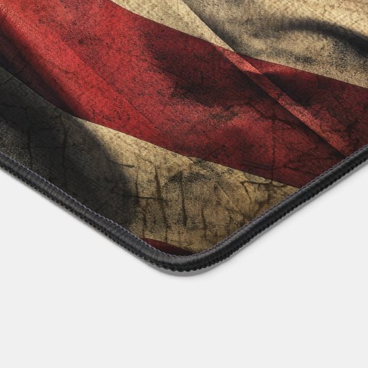 Design der amerikanischen Flag Waving Fabric Schreibtischunterlage (Ecke)