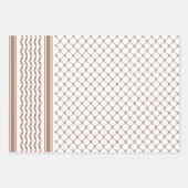 Design der antiken Rose Geschenkpapier Set (Vorderseite)