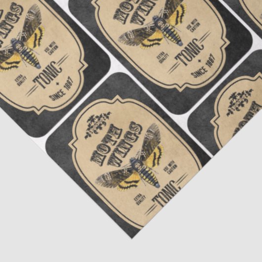 Design der Apotheke- und Polierreihe 7 Seidenpapier (Ausschnitt)