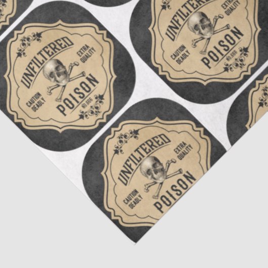 Design der Apotheke- und Polierreihe 8 Seidenpapier (Ausschnitt)