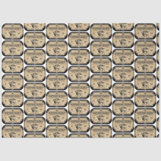 Design der Apotheke- und Potionsreihe 14 Seidenpapier (Vorderseite)