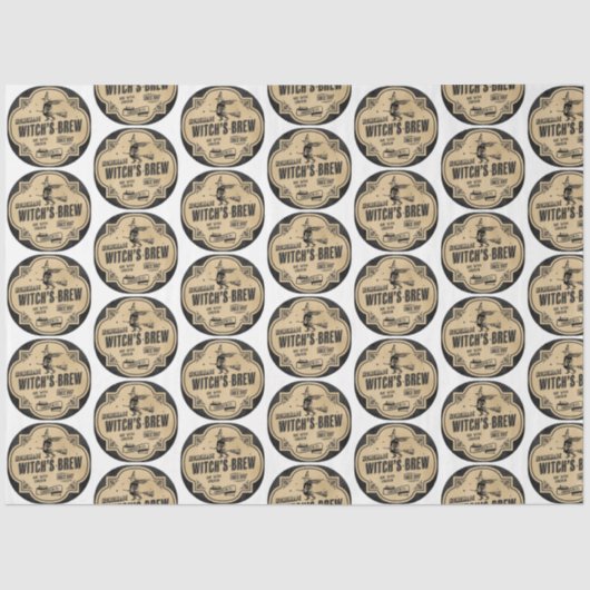 Design der Apotheke- und Potionsreihe 16 Seidenpapier (Vorderseite)