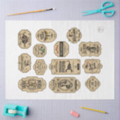 Design der Apotheke- und Potionsreihe 19 Seidenpapier (Basteln)