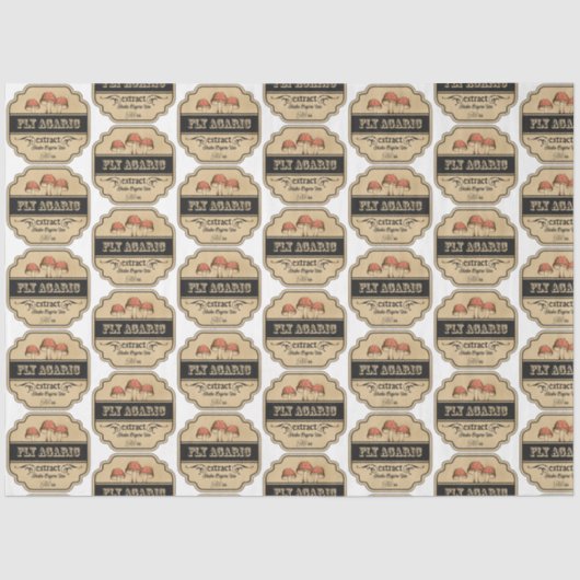 Design der Apotheke- und Potionsreihe 25 Seidenpapier (Vorderseite)