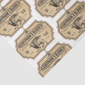 Design der Apotheke- und Potionsreihe 27 Seidenpapier (Ausschnitt)