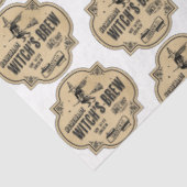 Design der Apotheke- und Potionsreihe 28 Seidenpapier (Ausschnitt)