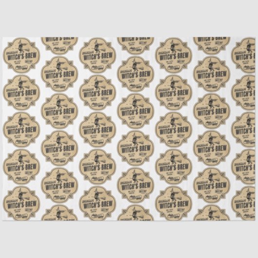 Design der Apotheke- und Potionsreihe 28 Seidenpapier (Vorderseite)