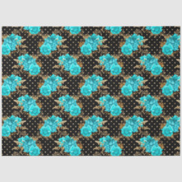 Design der Aqua- und Gold-Serie 12 Seidenpapier