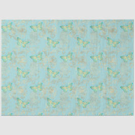 Design der Aqua- und Gold-Serie 14 Seidenpapier