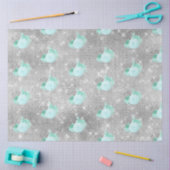 Design der Aqua- und Silver-Serie 14 Seidenpapier (Basteln)