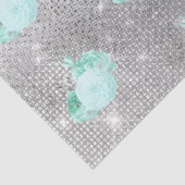 Design der Aqua- und Silver-Serie 14 Seidenpapier (Ausschnitt)