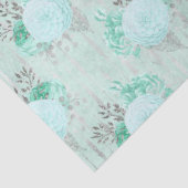 Design der Aqua- und Silver-Serie 1 Seidenpapier (Ausschnitt)