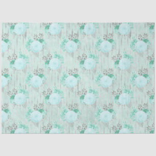 Design der Aqua- und Silver-Serie 1 Seidenpapier