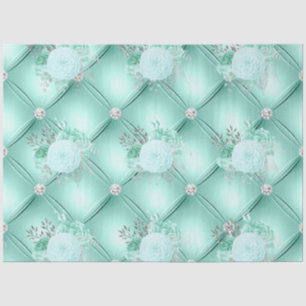 Design der Aqua- und Silver-Serie 3 Seidenpapier