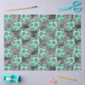 Design der Aqua- und Silver-Serie 4 Seidenpapier (Basteln)