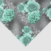 Design der Aqua- und Silver-Serie 4 Seidenpapier (Ausschnitt)