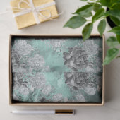 Design der Aqua- und Silver-Serie 5 Seidenpapier (Geschenk)