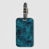 Design der Aquamarinen Galaxy-Serie 5 Gepäckanhänger (Vorderseite Vertikal)