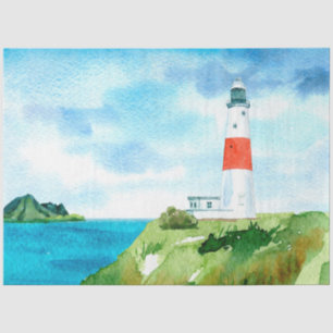 Design der Aquarellbilder der Serie 8 Seidenpapier