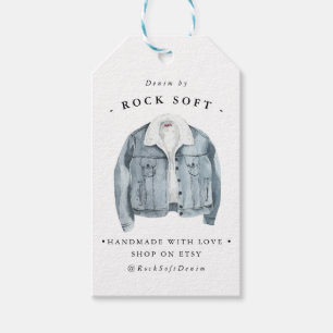 Design der Aquarellfarben Business Hang Tag Geschenkanhänger