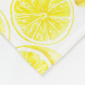 Design der Aquarellfarben Fleecedecke (Ecke)