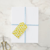 Design der Aquarellfarben Geschenkanhänger (Mit Garn)