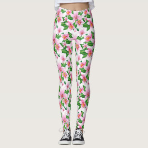 Design der Aquarellorchideen 12 Leggings