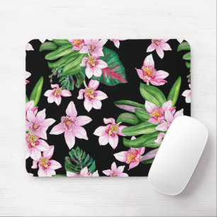 Design der Aquarellorchideen 27 Mousepad