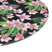 Design der Aquarellorchideen 27 Schneidebrett (Ecke)