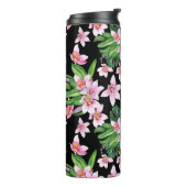 Design der Aquarellorchideen 27 Thermosbecher (Nach links gedreht)