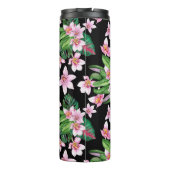 Design der Aquarellorchideen 27 Thermosbecher (Rückseite)