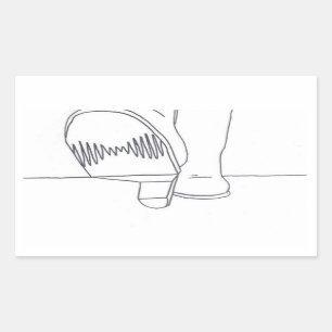 Design der arktischen Affen Rechteckiger Aufkleber