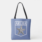 Design der Aruba-Insel - benutzerdefinierte Multim Tasche (Rückseite)
