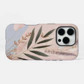 🌸 "Design der ästhetischen Blume" 🌿 iPhone Hülle (Rückseite (Horizontal))