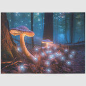 Design der ätherischen Mushroom-Serie 12 Seidenpapier (Vorderseite)