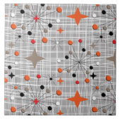 Design der atomaren Sternexplosion Fliese (Vorderseite)