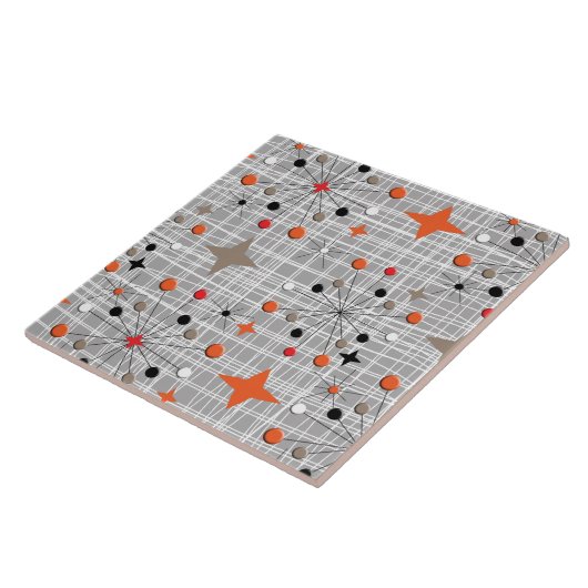 Design der atomaren Sternexplosion Fliese (Seite)