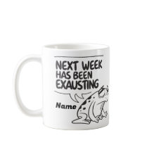 Design der ausgefeilten Frog Funny Cartoon Tasse