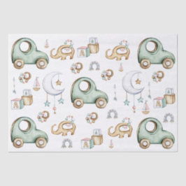 Design der Babywaschbecken Seidenpapier