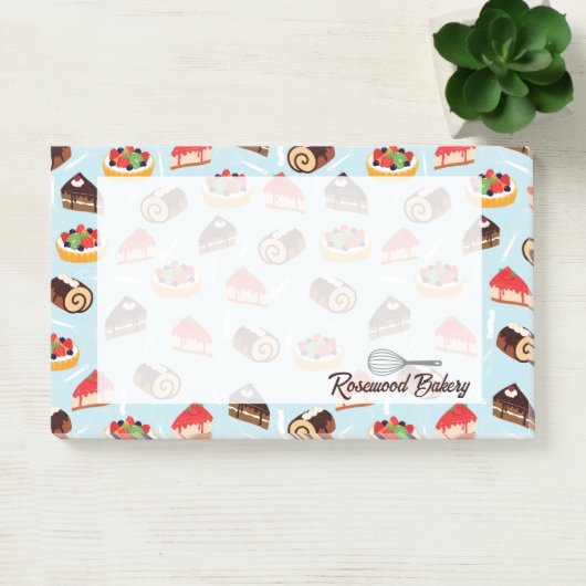 Design der Bäckerei Post-it Klebezettel (Büro)