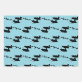 Design der Badewannen Geschenkpapier Set (Vorderseite)