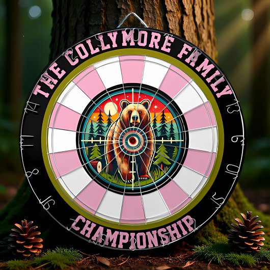 Design der Bärenwälder Dartscheibe