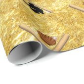 Design der Baseball Champions League Geschenkpapier (Rolleneckpunkt)